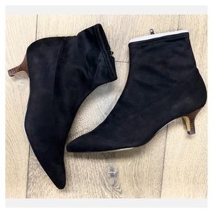 Bella Vita Stephanie Kitten-Heel Booties NWB!